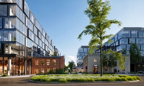 Drucianka Campus na Pradze-P&oacute;łnoc - powstająca inwestycja połączy rewitalizowane obiekty zabytkowe z nowoczesną architekturą